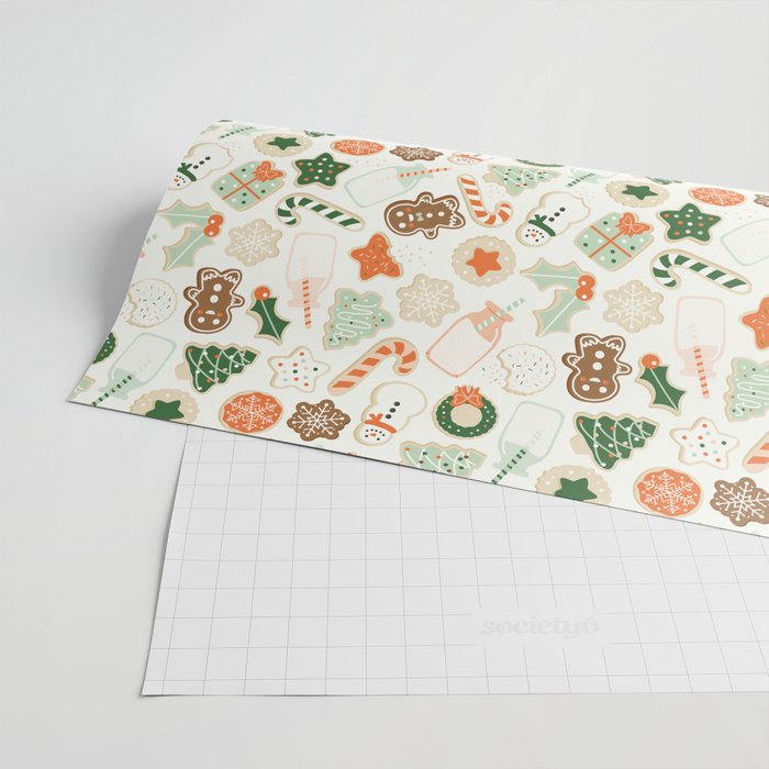 Christmas Cookies Wrapping Paper Gallery Image 2