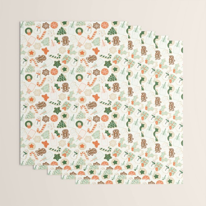 Christmas Cookies Wrapping Paper Gallery Image 3