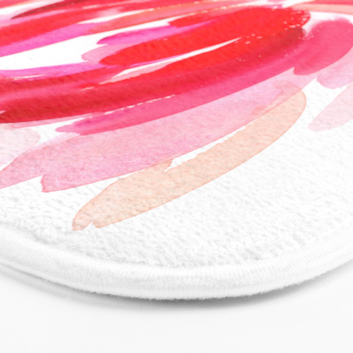 huge peony N.o 2 Bath Mat Gallery Image 3