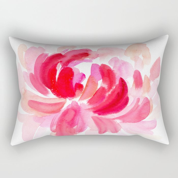 huge peony N.o 2 Rectangular Pillow Gallery Image 1