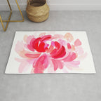 huge peony N.o 2 Rug Gallery Image 1