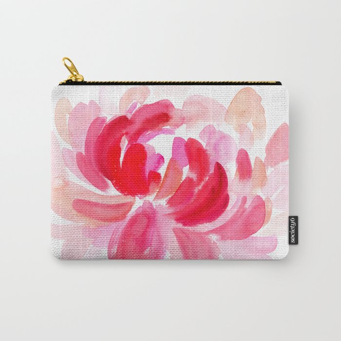 huge peony N.o 2 Carry All Pouch Gallery Image 1