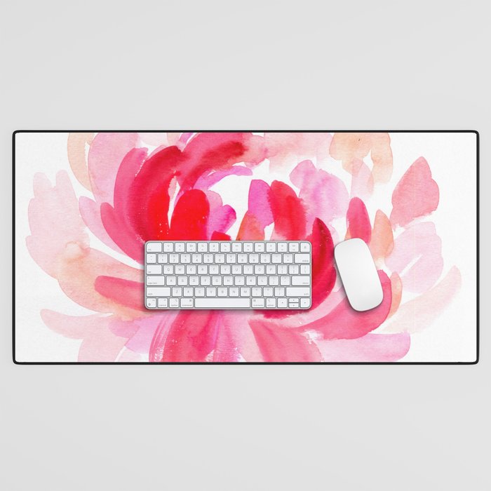huge peony N.o 2 Desk Mat Gallery Image 1