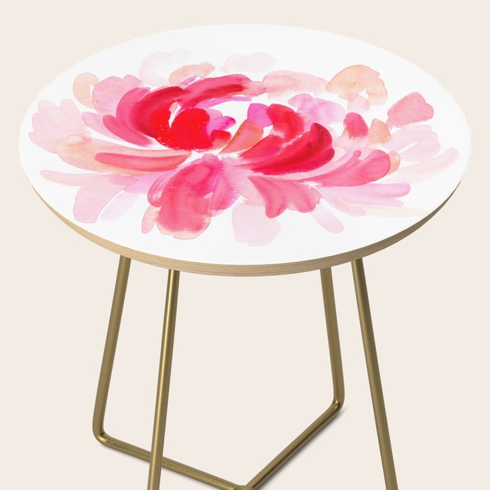 huge peony N.o 2 Side Table Gallery Image 2