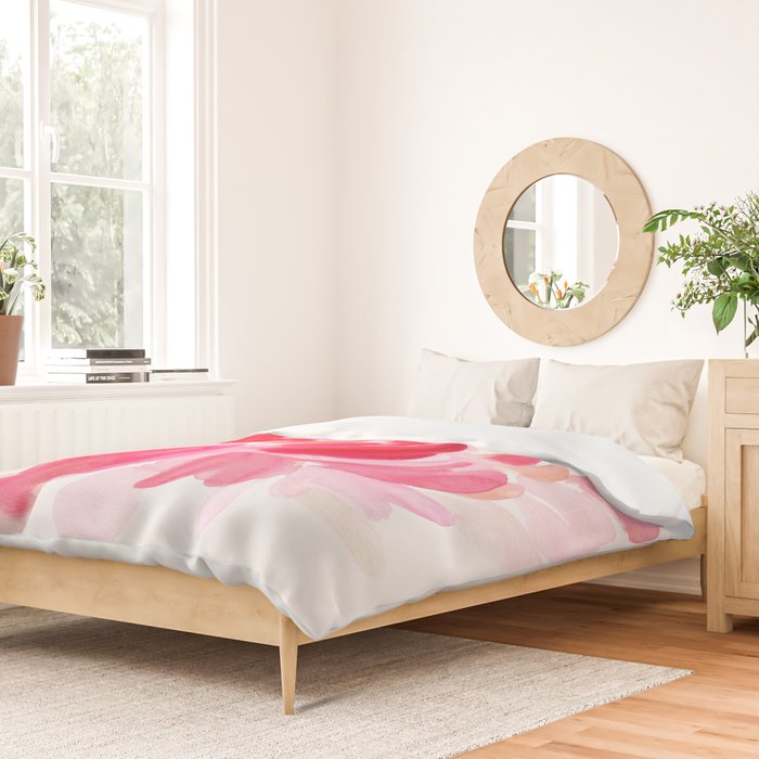 huge peony N.o 2 Duvet Cover Gallery Image 2