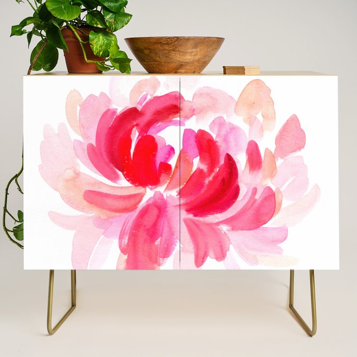 huge peony N.o 2 Credenza Gallery Image 1
