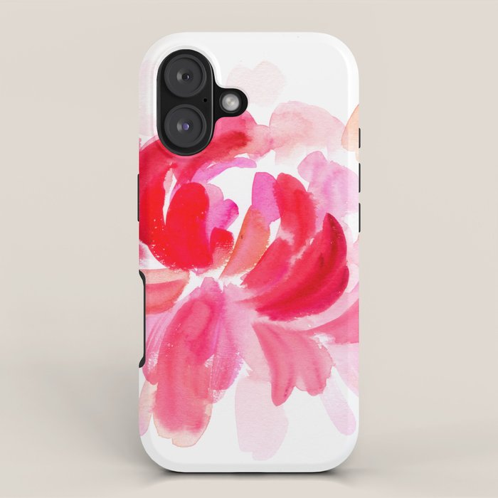 huge peony N.o 2 iPhone Case Gallery Image 1