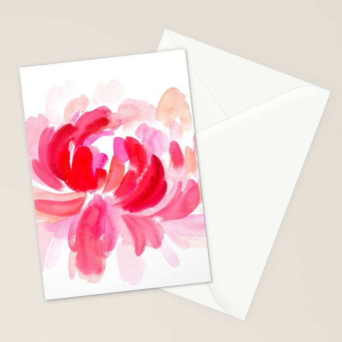 huge peony N.o 2 Stationery Card Gallery Image 2