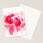 huge peony N.o 2 Stationery Card Gallery Image 2
