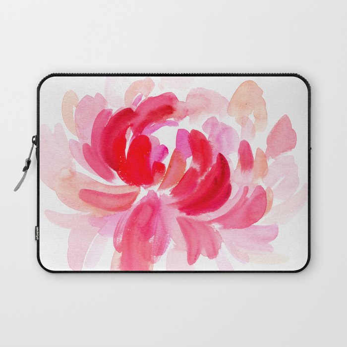 huge peony N.o 2 Laptop Sleeve Gallery Image 1