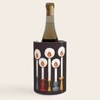 Festive Retro Candles Wine Chiller Gallery Image 3