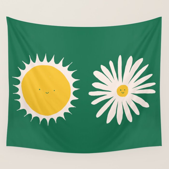 All brightness, big and small Wall Tapestry Gallery Image 1