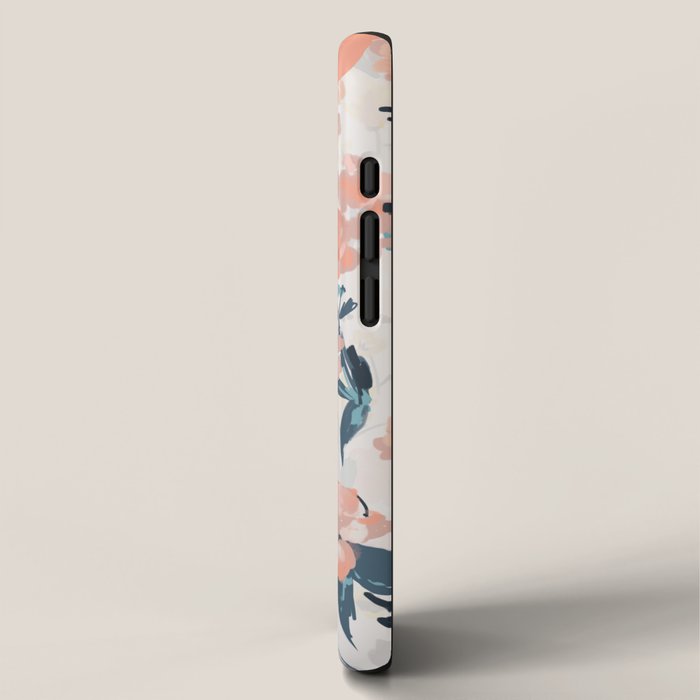 Tropical Coral Floral iPhone Case Gallery Image 2