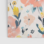 Tropical Coral Floral Poster Gallery Image 3