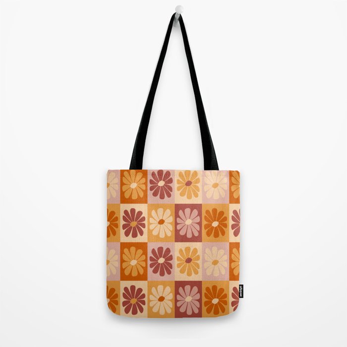 70's Daisy Bloom  Tote Bag Gallery Image 2