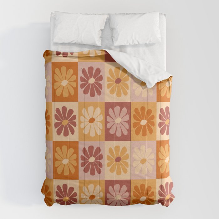 70's Daisy Bloom  Comforter Gallery Image 6