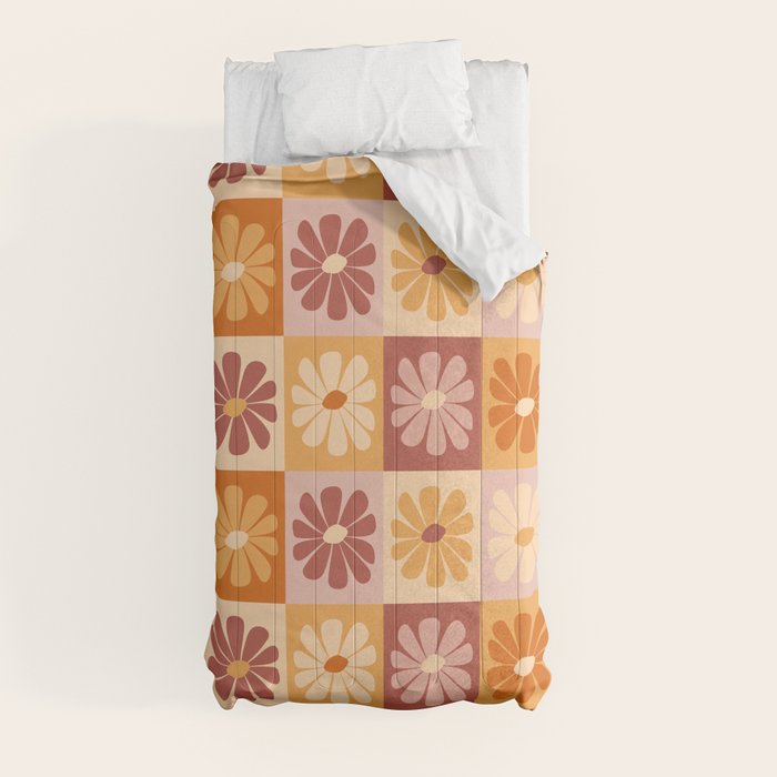 70's Daisy Bloom  Comforter Gallery Image 4