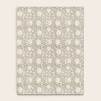 Block Print Lotus Floral - Sage Notebook Gallery Image 4