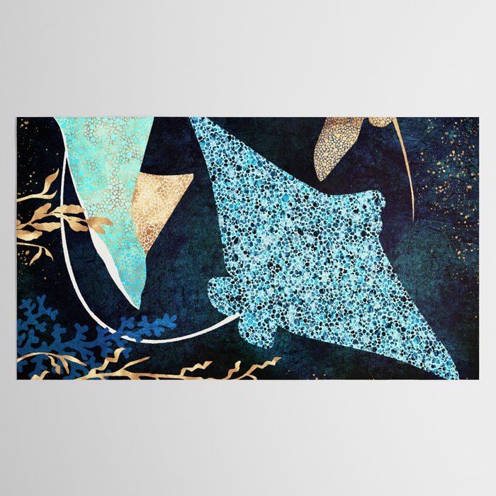 Metallic Stingray II Tablecloth Gallery Image 2