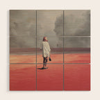Watching you Leave me. Didn't want to Wood Wall Art Gallery Image 1