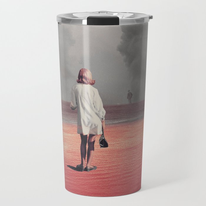 Watching you Leave me. Didn't want to Travel Mug Gallery Image 1