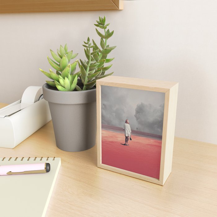 Watching you Leave me. Didn't want to Mini Art Print Gallery Image 2