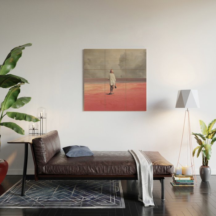 Watching you Leave me. Didn't want to Wood Wall Art Gallery Image 2