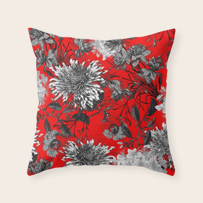 Vintage Garden VIII Throw Pillow Gallery Image 6