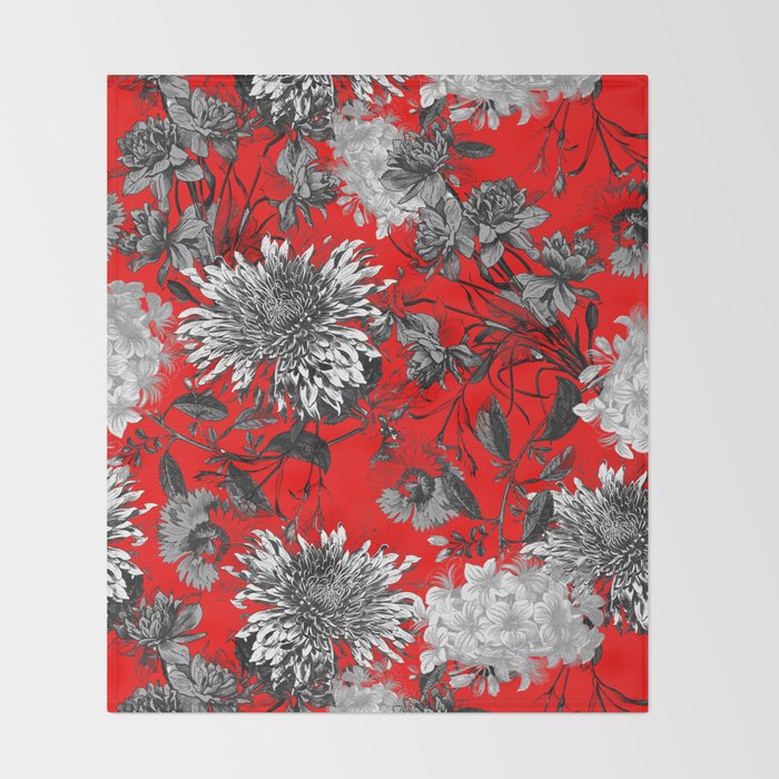 Vintage Garden VIII Throw Blanket Gallery Image 2