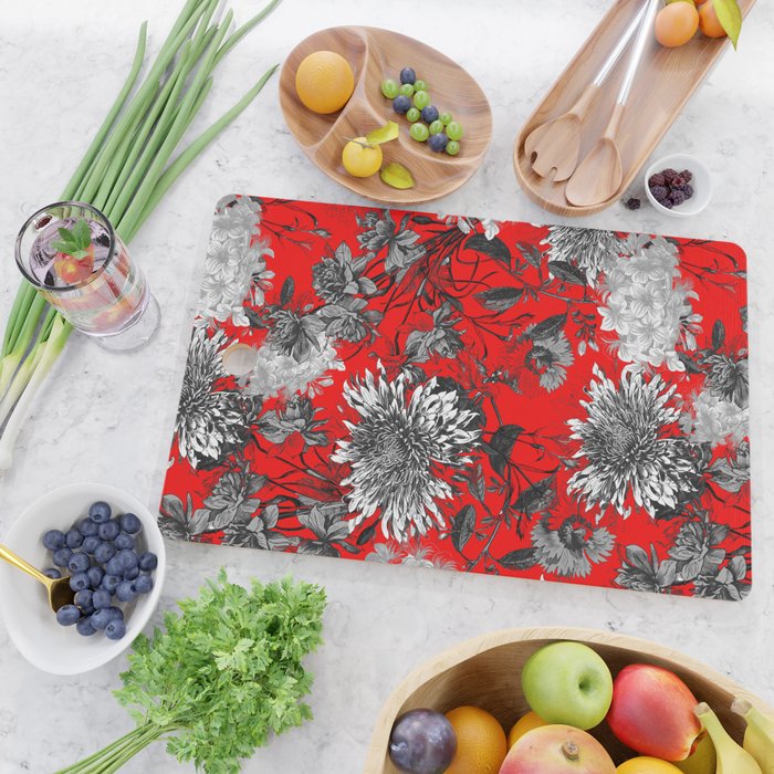 Vintage Garden VIII Cutting Board Gallery Image 2