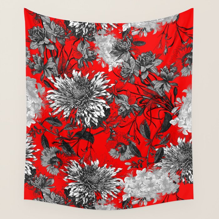 Vintage Garden VIII Wall Tapestry Gallery Image 1