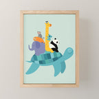 Travel Together Mini Art Print Gallery Image 1
