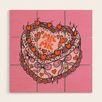 Mr. and Mr. Cake Wood Wall Art Gallery Image 1