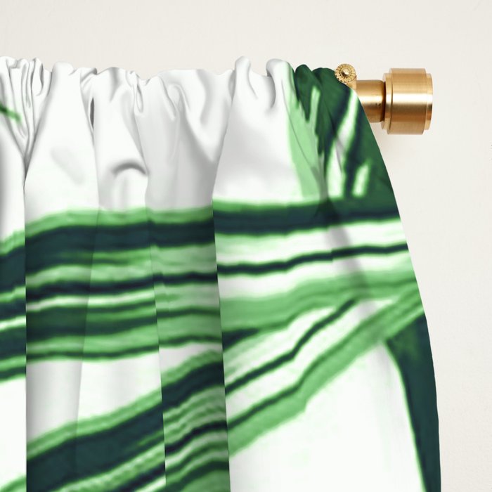 Tropical Leaves 4 Window Curtain Gallery Image 2