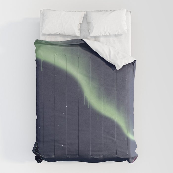 Winter Painting Comforter Gallery Image 1