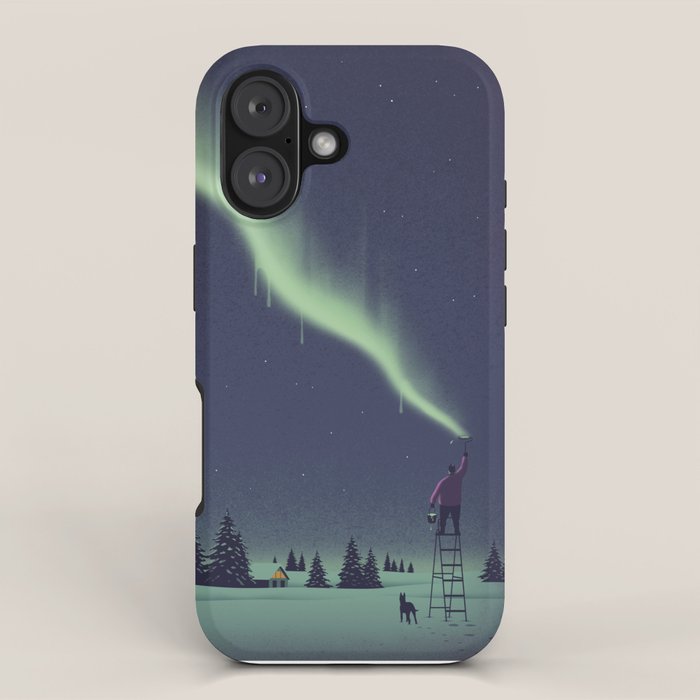 Winter Painting iPhone Case Gallery Image 1