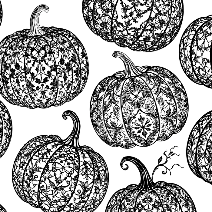 Lace Pumpkin Halloween Pattern Needle Bobbin Crochet Thread Coffee Mug Gallery Image 2