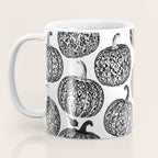 Lace Pumpkin Halloween Pattern Needle Bobbin Crochet Thread Coffee Mug Gallery Image 3
