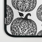 Lace Pumpkin Halloween Pattern Needle Bobbin Crochet Thread Laptop Sleeve Gallery Image 3