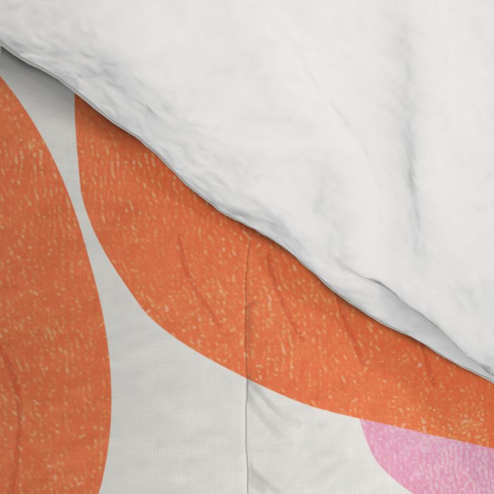 Coral Cosmos: Les Fleurs | Flower Market 05 | Spring Summer 23 Comforter Gallery Image 4