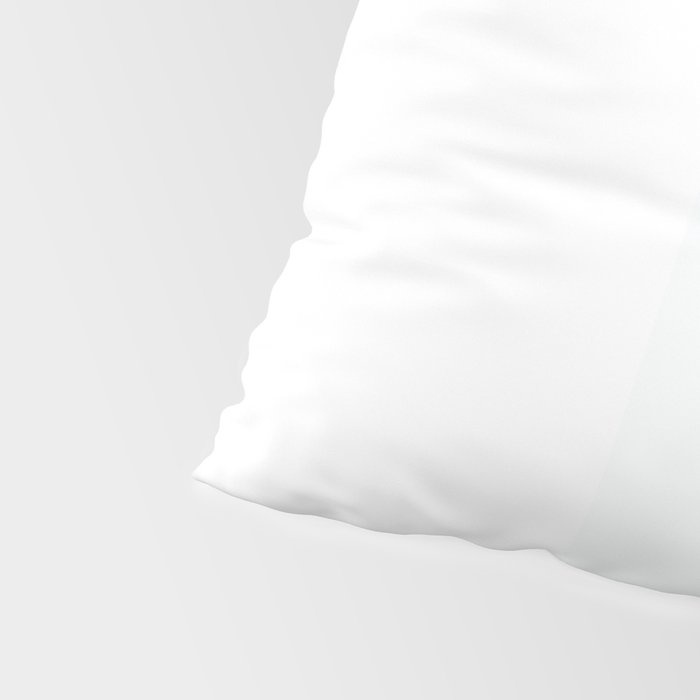 One And Only - Orange Poppy White Background #decor #society6 #buyart Pillow Sham Gallery Image 4