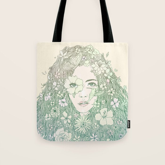 Life is Growing On Me Tote Bag Gallery Image 1