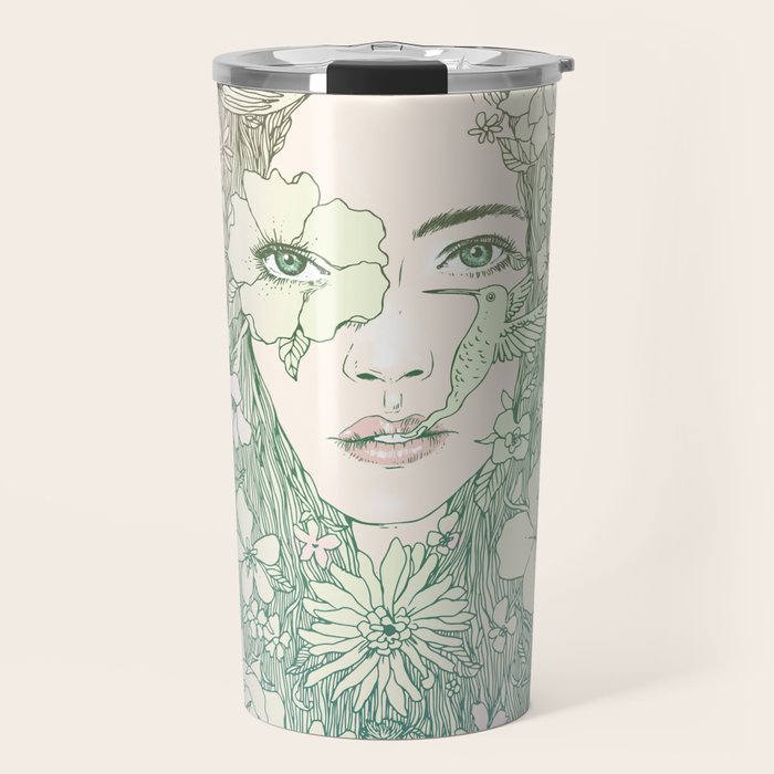 Life is Growing On Me Travel Mug Gallery Image 1