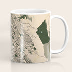 San Jose City Map of California, USA - Vintage Coffee Mug Gallery Image 1