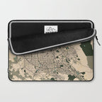 San Jose City Map of California, USA - Vintage Laptop Sleeve Gallery Image 2
