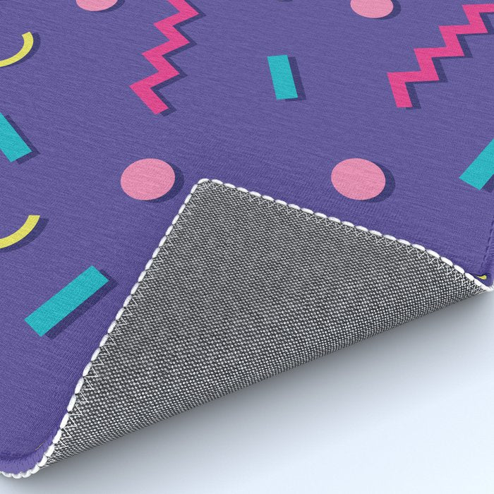Memphis Pattern 20 - Miami Vice / 80s Retro Rug Gallery Image 4