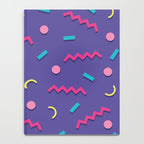 Memphis Pattern 20 - Miami Vice / 80s Retro Notebook Gallery Image 4