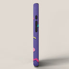 Memphis Pattern 20 - Miami Vice / 80s Retro iPhone Case Gallery Image 2