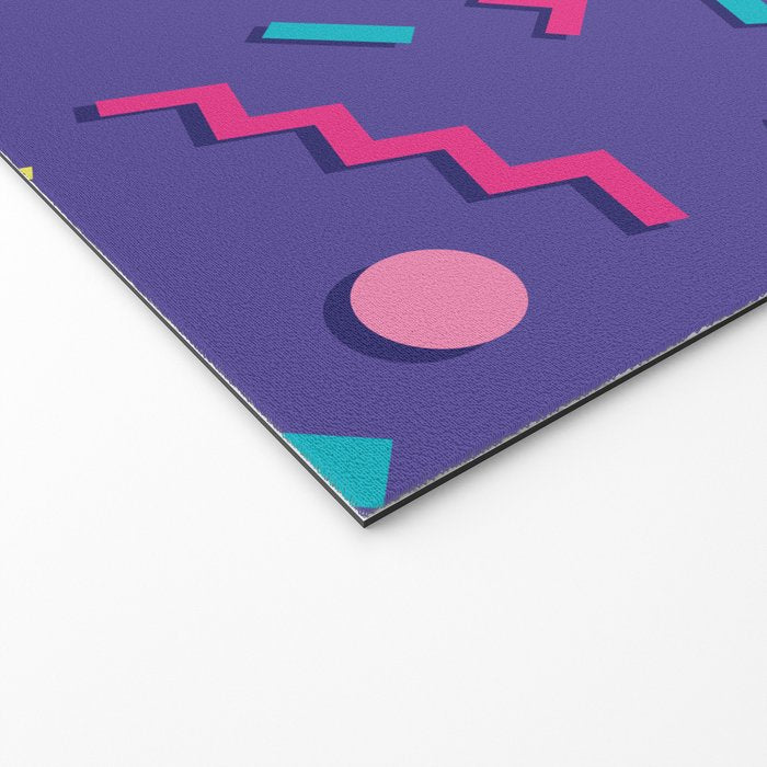 Memphis Pattern 20 - Miami Vice / 80s Retro Welcome Mat Gallery Image 2