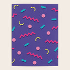 Memphis Pattern 20 - Miami Vice / 80s Retro Poster Gallery Image 4